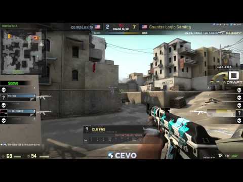 CLG vs compLexity Game 1 (CEVO-P CS:GO Season 8) - Misled & Dust