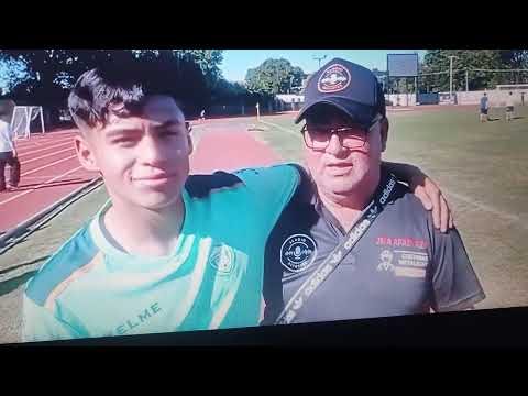 Francisco Pérez, jugador de la selección infantil Los Ángeles 