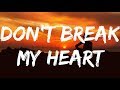 Don't break my heart - ub40 lyrics