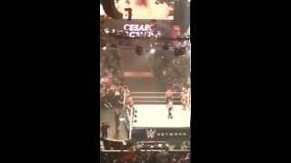 Fans invade WWE Smackdown at the O2 14/4/2015