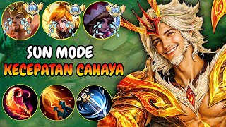 Download lagu LIGHT SPEED SUN MODE❗THIS IS THE ULTIMATE UNSTOPPABLE SPEED SUN BUILD | MLBB mp3