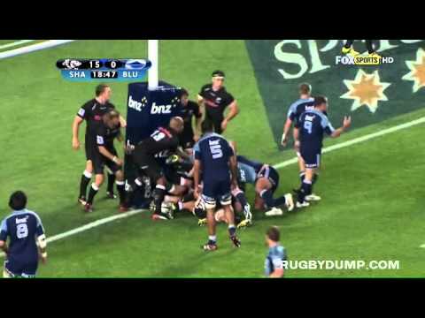 Blues vs Sharks highlights - Super Rugby round 8