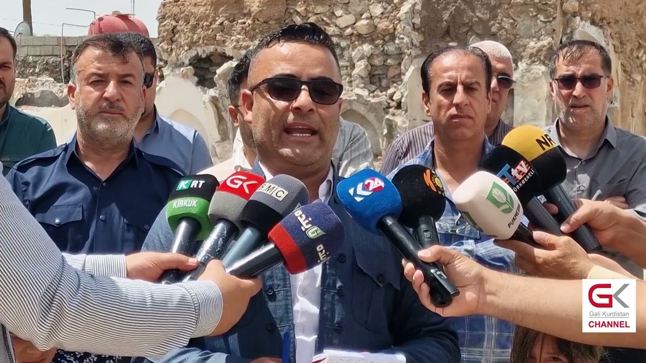 ڤیدیۆ | بۆ پاراستنی شوێنەوارەكانی كفری داوای بەهاناوەچوونی حكومەت دەكرێت