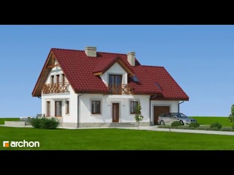 Projekt Domu w rododendronach 19 - animacja