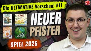 Die ULTIMATIVE Spiel 2026 Vorschau #11 - Noch ein neuer Pfister!