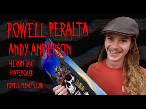 Andy Anderson - Heron Egg Skateboard