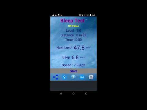 Bleep Test - UK Police Video