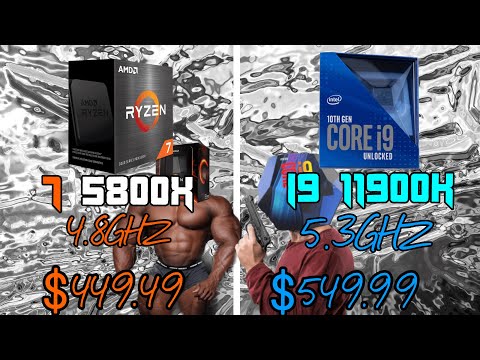 Intel Rocket Lake i9 11900k vs AMD Ryzen 7 5800x - Leaked Benchmarks, Game Performance, and 10900ks