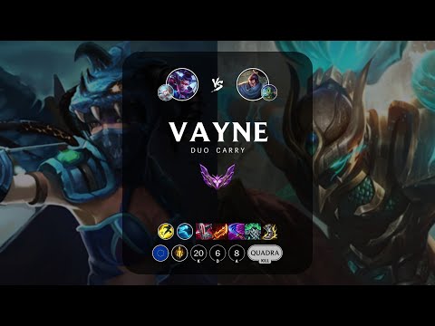 Vayne ADC vs Yasuo - EUW Master Patch 13.8