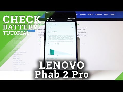 How to Enable Battery Percentage in LENOVO Phab 2 Pro – Current Power Level