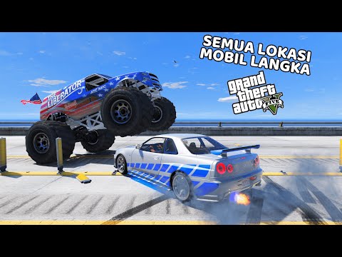 SEMUA LOKASI KENDARAAN LANGKA DI GTA 5 - GTA 5 MOD