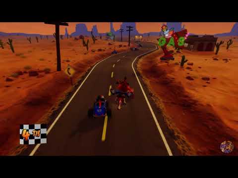 CRASH BANDICOOT 3: N. SANE TRILOGY - Time Twister 5 / Fase 23 (22): Orange Asphalt