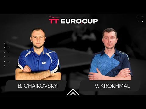 13:40 Bohdan Chaikovskyi - Vitalii Krokhmal 20.08.2024 TT Euro.Cup Ukraine Master. TABLE 3
