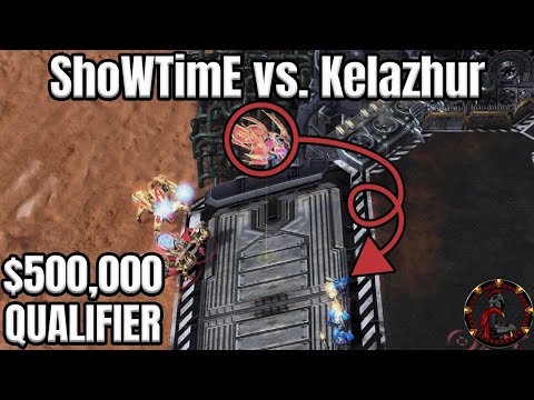ShoWTimE vs Kelazhur - SC2 bo5 PvT $500,000 QUALIFYING MATCH