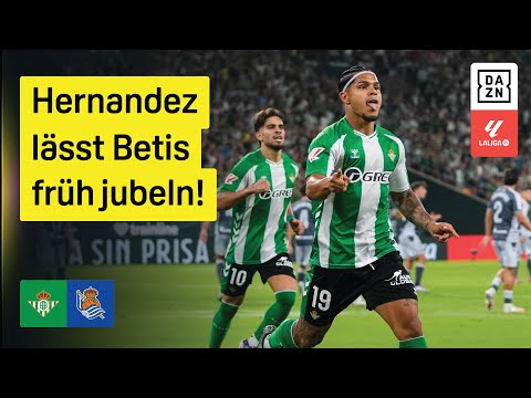 Real Betis - Real Sociedad | 5. Spieltag | LaLiga | DAZN Highlights