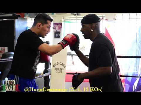 Hugo Centeno Speed, Power & Precision on Mitts