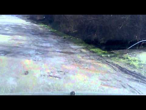 Drum cu cratere in Orasul Nou Jud.Satu Mare