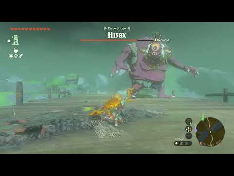 Strike Me With Lighting Link!  (A Hinox Challenge 1) - The Legend of Zelda: Tears of the Kingdom