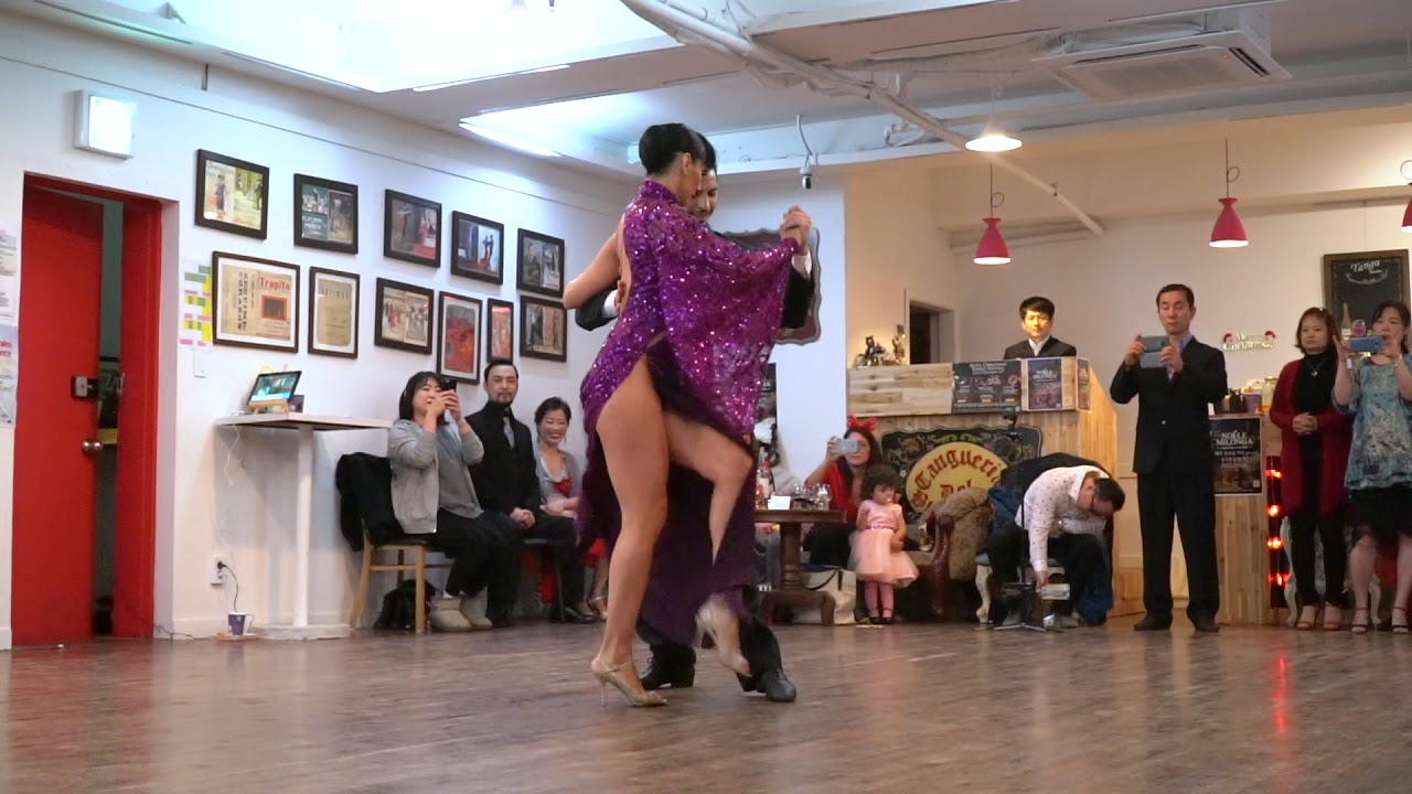 [ Tango ] 2017.12.23  - Gabriel Ponce & Analia Morales - Show No.2