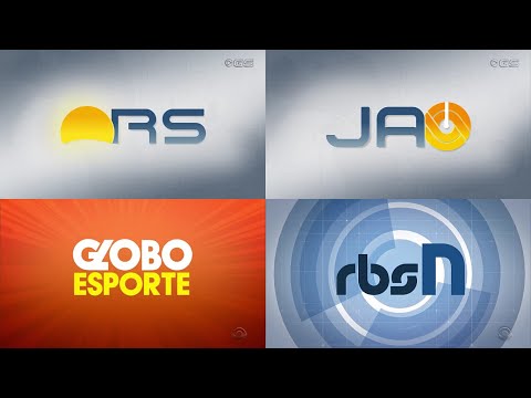 Vinhetas de Bom Dia Rio Grande, Jornal do Almoço, Globo Esporte RS e RBS Noticias - RBS TV (Globo)