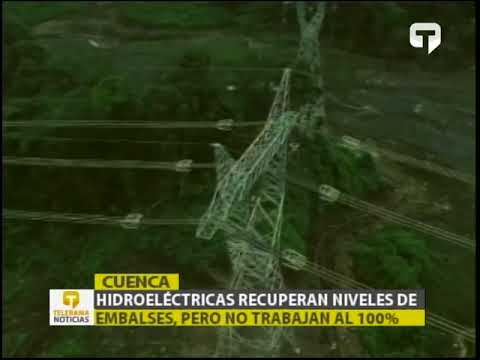 Hidroeléctricas recuperan niveles de embalses pero no trabajan al 100
