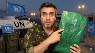 PROVEI A COMIDA DO EXÉRCITO DA ONU - A MELHOR DE TODAS ?!
