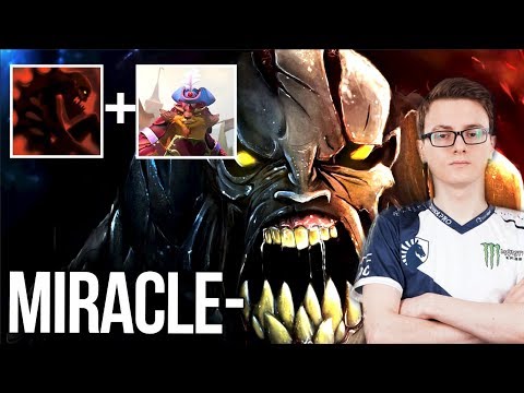Miracle- 9k MMR Lifestealer Infest Combo with Pangolier Ball - Dota 2