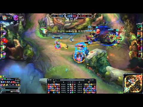 SKT T1 Faker - LeBlanc vs Zed - KR LOL SoloQ Highlights