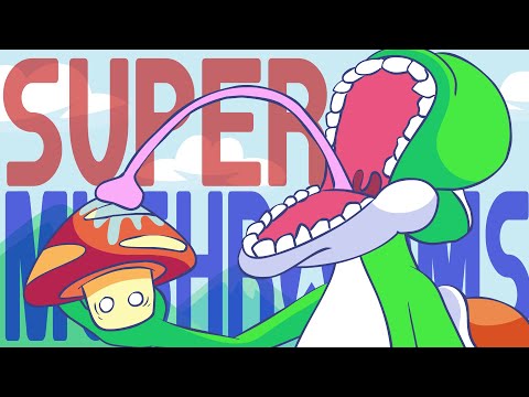 Yoshi Eats Super Mushrooms!