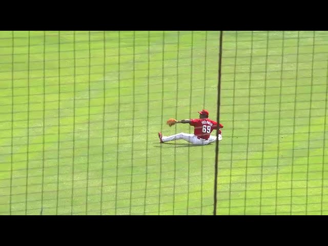 4回裏 カープ右翼・ロサリオ転倒!? バファローズ・伊藤タイムリーで追加点!! 2014/5/24 Bs-C