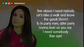 LEAN ON LYRICS - Emiway | Celina Sharma