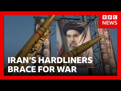 Iranian media is defiant as hardliners brace for war | BBC News