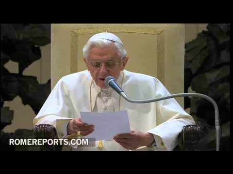 Benedict XVI explains the mystery of the Incarnation