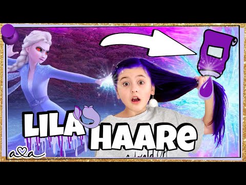 MERMAID AVA has to dye her hair purple! 😈 Who's behind it? It's all Ava