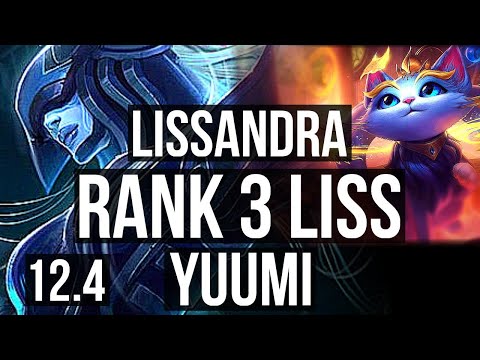 LISSANDRA & Vayne vs YUUMI & Ezreal (SUP) | Rank 3 Liss, 5/3/12 | JP Grandmaster | 12.4
