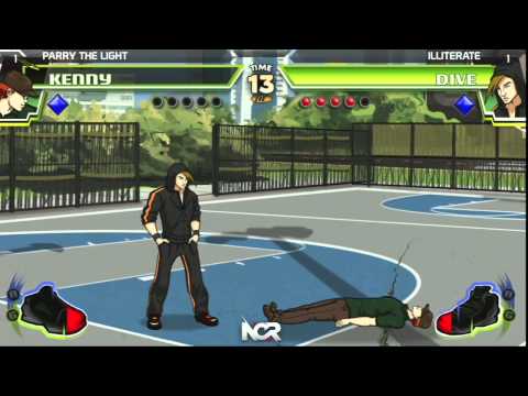 Divekick iLLiterate vs TVV ParryTheLightning   Winners Finals   NCR 2014
