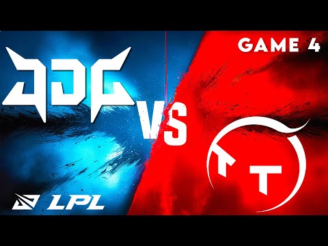 TT vs JDG Highlights Game 4 | LPL 2025 Playoffs Round 2 | TT Gaming vs JD Gaming