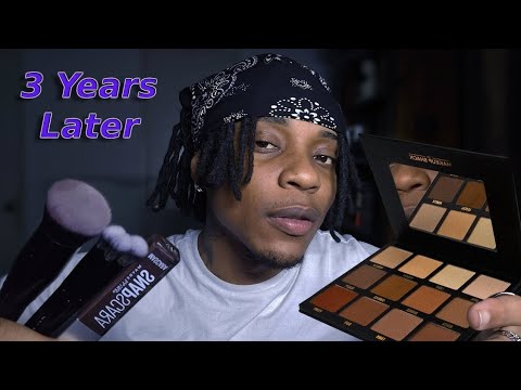ASMR Black Guy Does your MAKEUP, again lol