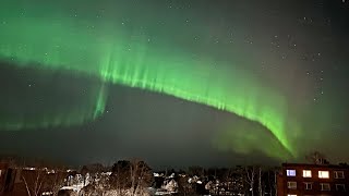 Aurora Borealis 2024 elusive scene captured on iPhone 15 Pro Max | Northern lights