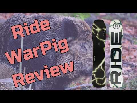The 2025 Ride Warpig Snowboard Review