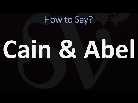 How to Pronounce Cain and Abel? (CORRECTLY) | Biblical Names Pronunciation
