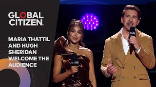 Maria Thattil and Hugh Sheridan Welcome the Audience | Global Citizen Nights Melbourne