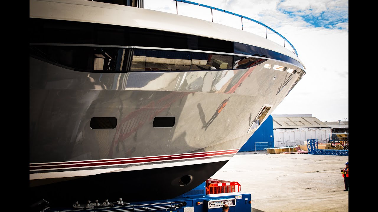 Процесс строительства Princess 35M