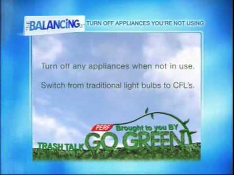 The Balancing Act Show 1104 - Perf Go Green