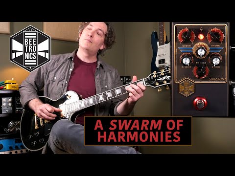 Beetronics Swarm Analog Fuzz Harmonizer Guitar Effects Pedal image 7