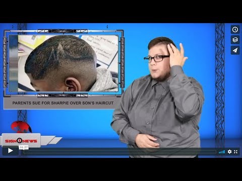 Parents sue for Sharpie over son's haircut (ASL - 8.21.19)