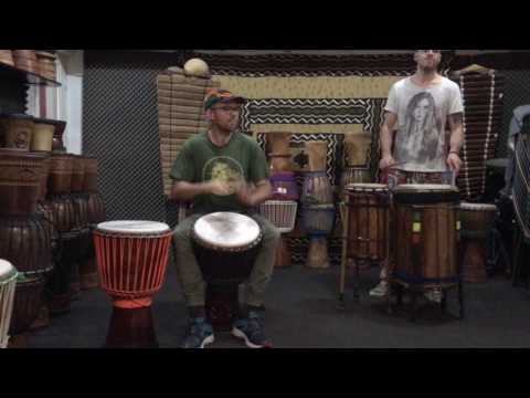 African Drumming Master series drums - Mali MS 0187 Guinea MS 0188