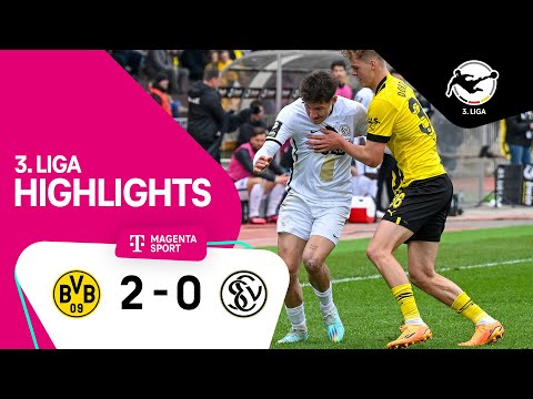 Borussia Dortmund II - SV Elversberg | Highlights 3. Liga 22/23