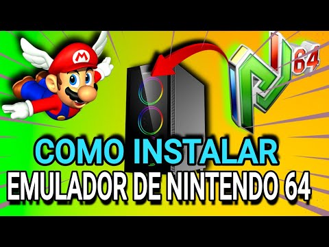 COMO DESCARGAR E INSTALAR EMULADOR DE NINTENDO 64 PARA PC | PROJECT 64 #videojuegos