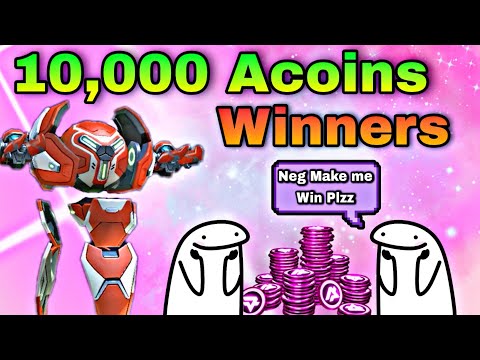 10,000 Acoins Giveaway💖 || Winners Announcement 🍀